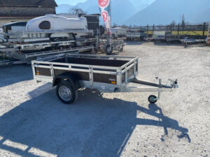 Remolque Martz Holz 230 x 126 cm 500/750 KG PTAC + portaescaleras y ballestas