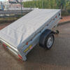 Remolque para equipaje TRELGO con rueda jockey y lona plana