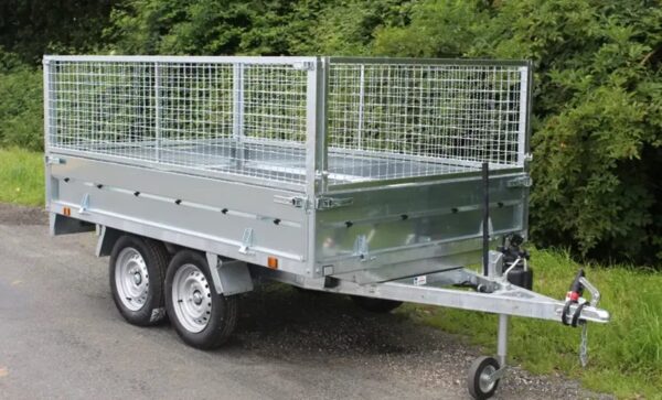 Remolque basculante de doble eje lider 39560 dimensiones útiles: 253 x 147 x 30 cm