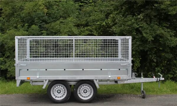 Remolque basculante de doble eje lider 39560 dimensiones útiles: 253 x 147 x 30 cm