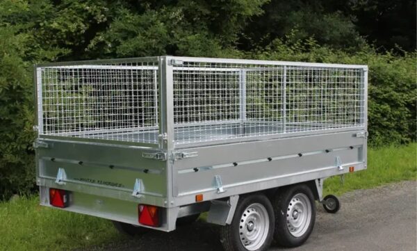 Remolque basculante de doble eje lider 39560 dimensiones útiles: 253 x 147 x 30 cm