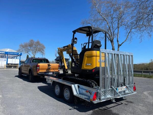 Portamáquina BRENDERUP 3,60 m x 1,79 m 3500 kg