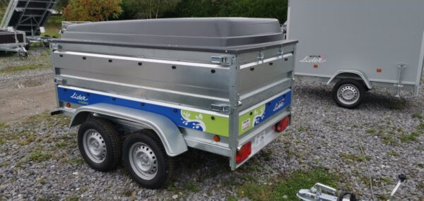 Remolque Florence 233x132x39 + capota ABS + laterales dobles