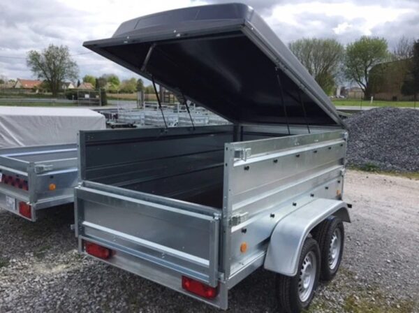 Remolque Florence 233x132x39 + capota ABS + laterales dobles