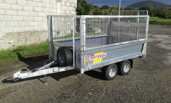 Remolque Bateson 2 ejes Ptac 750 kg