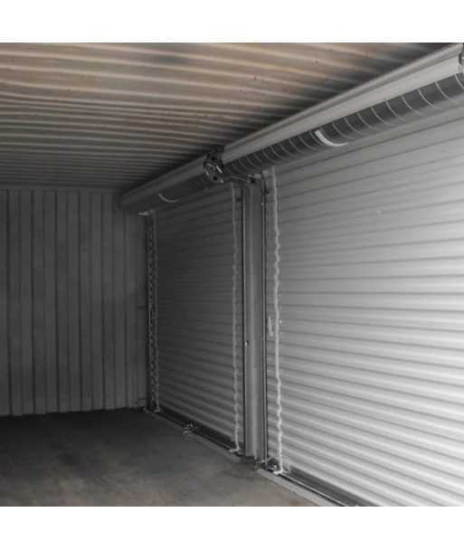 Contenedor de 20 pies con 2 puertas seccionales