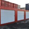 Contenedor de 40 pies con 3 puertas seccionales