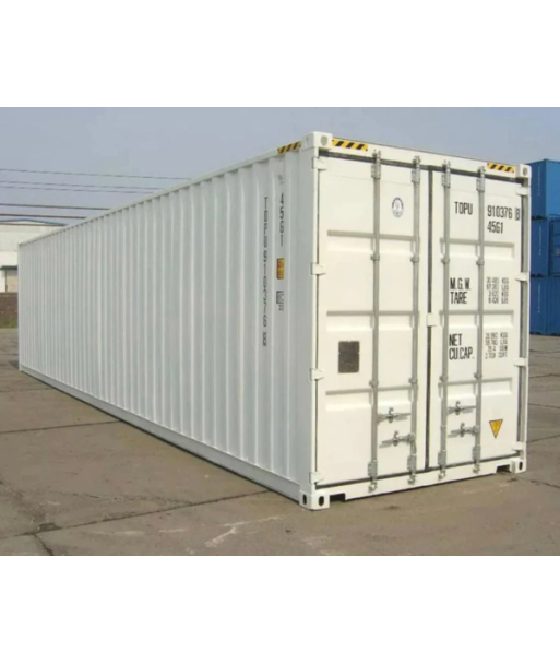 Contenedor de envío blanco de 40 pies – Nuevo