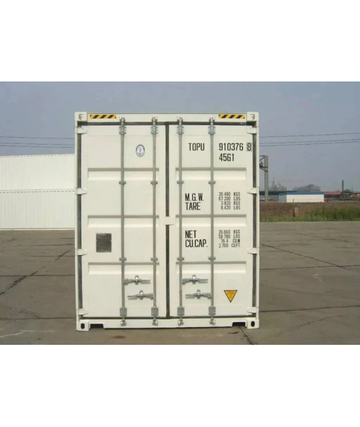 Contenedor de envío blanco de 40 pies – Nuevo