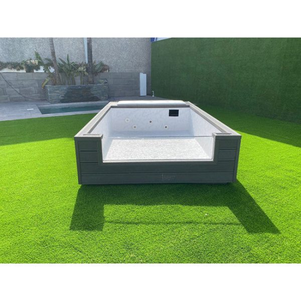 QSSSSSSS Piscina rígida de acero elevada, agua