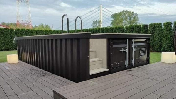 Piscina de contenedores de 6 metros