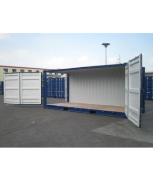 Contenedor de 20 pies con apertura lateral